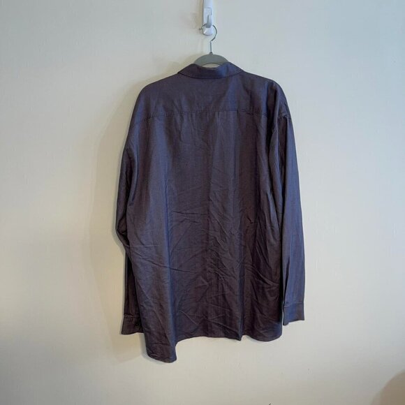 NWT Tommy Bahama Harbor Island Silk Blend XXL Gray/Purple - Picture 4 of 7